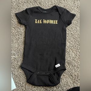 Baby onsie “li homie”